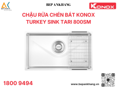 Chậu rửa bát 1 hố phong cách Nhật bề mặt mịn Tari 800SM